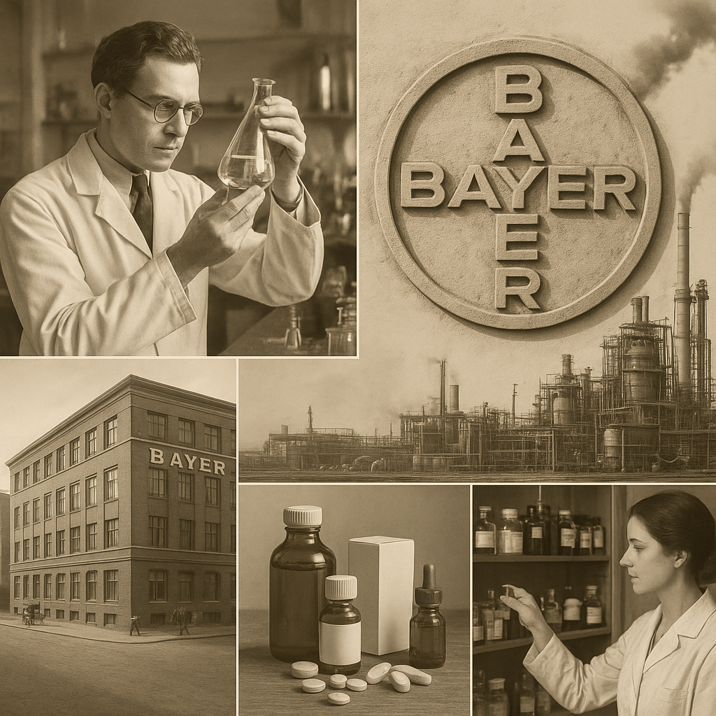 Historia firmy Bayer – chemia, farmacja przemysłowa
