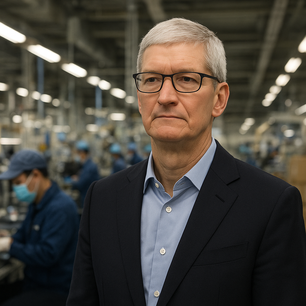 Tim Cook – elektronika i produkcja globalna