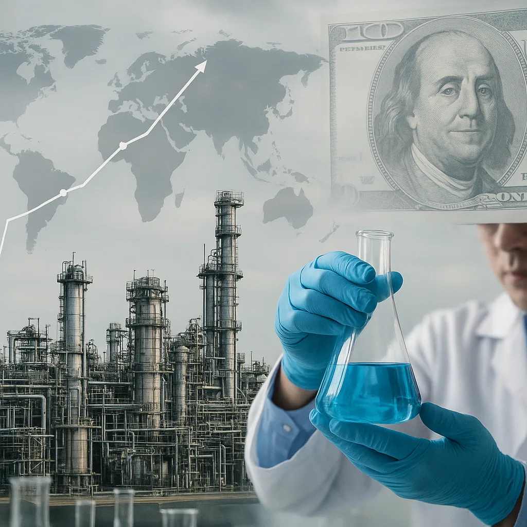 Wpływ globalnych trendów ekonomicznych na przemysł chemiczny