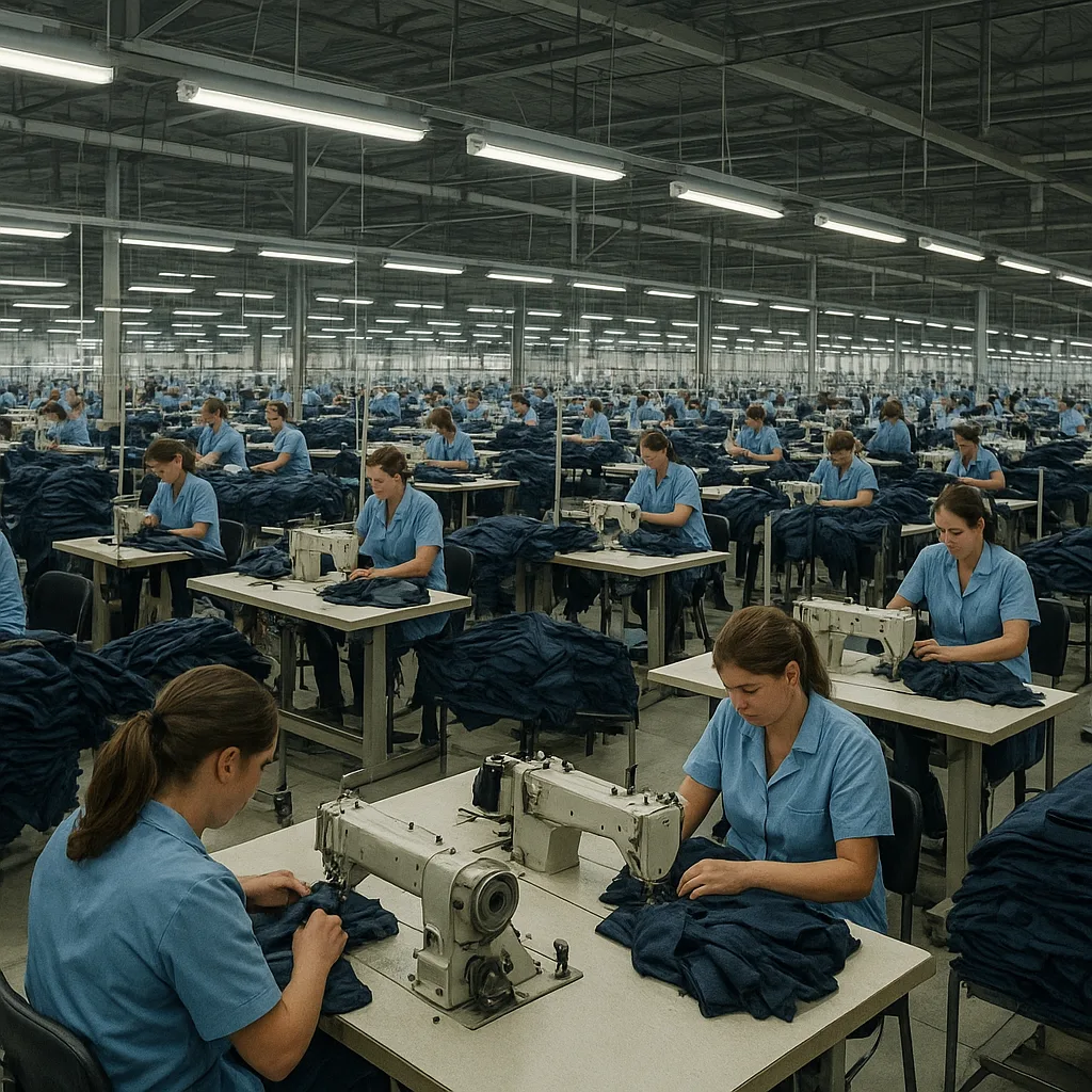 Największe zakłady produkcji odzieży