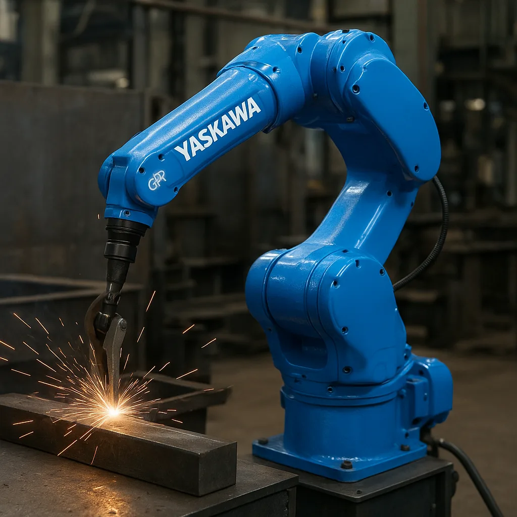 Motoman GP7 – YASKAWA – przemysł metalowy – robot