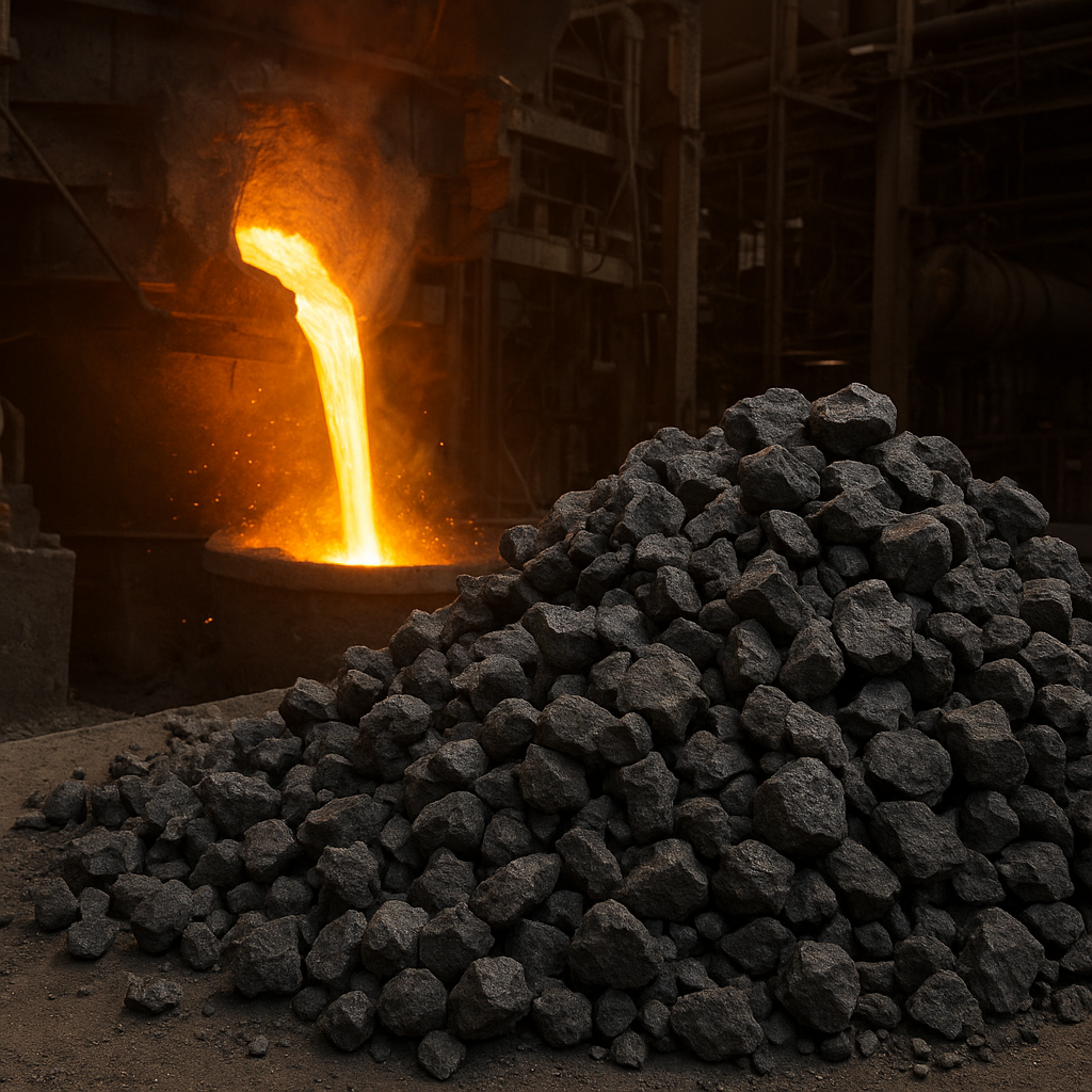 Rola koksu w procesach wielkopiecowych