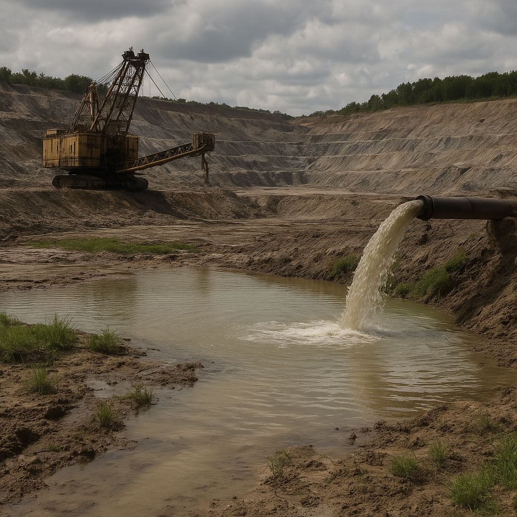Odwadnianie kopalń i jego wpływ na środowisko