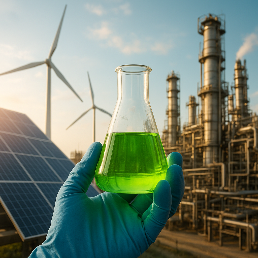 Rola chemii w produkcji energii odnawialnej