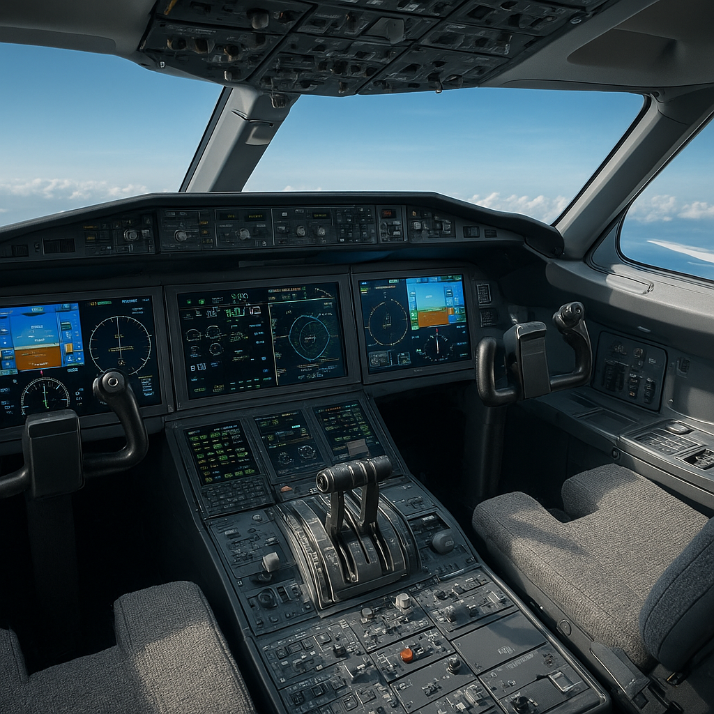 Nowe technologie w kabinach pilotów