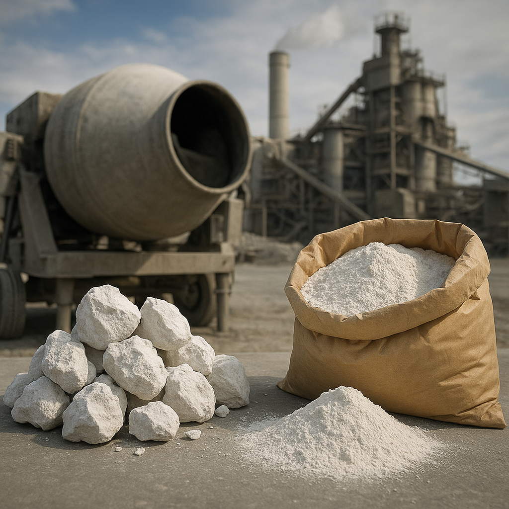 Rola gipsu w procesie tworzenia spoiwa cementowego