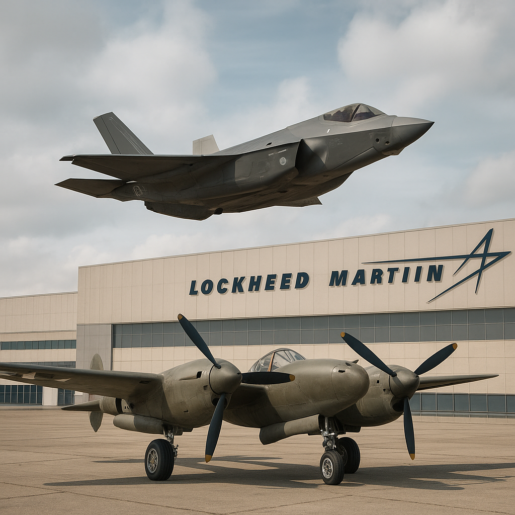 Historia firmy Lockheed Martin – przemysł obronny, lotnictwo