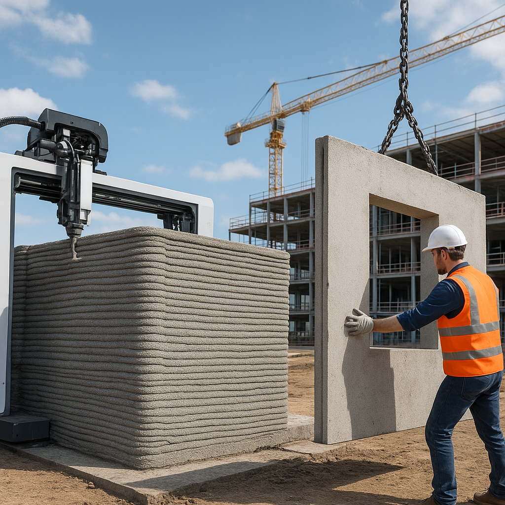 Nowe technologie w przemyśle budowlanym – druk 3D i prefabrykacja