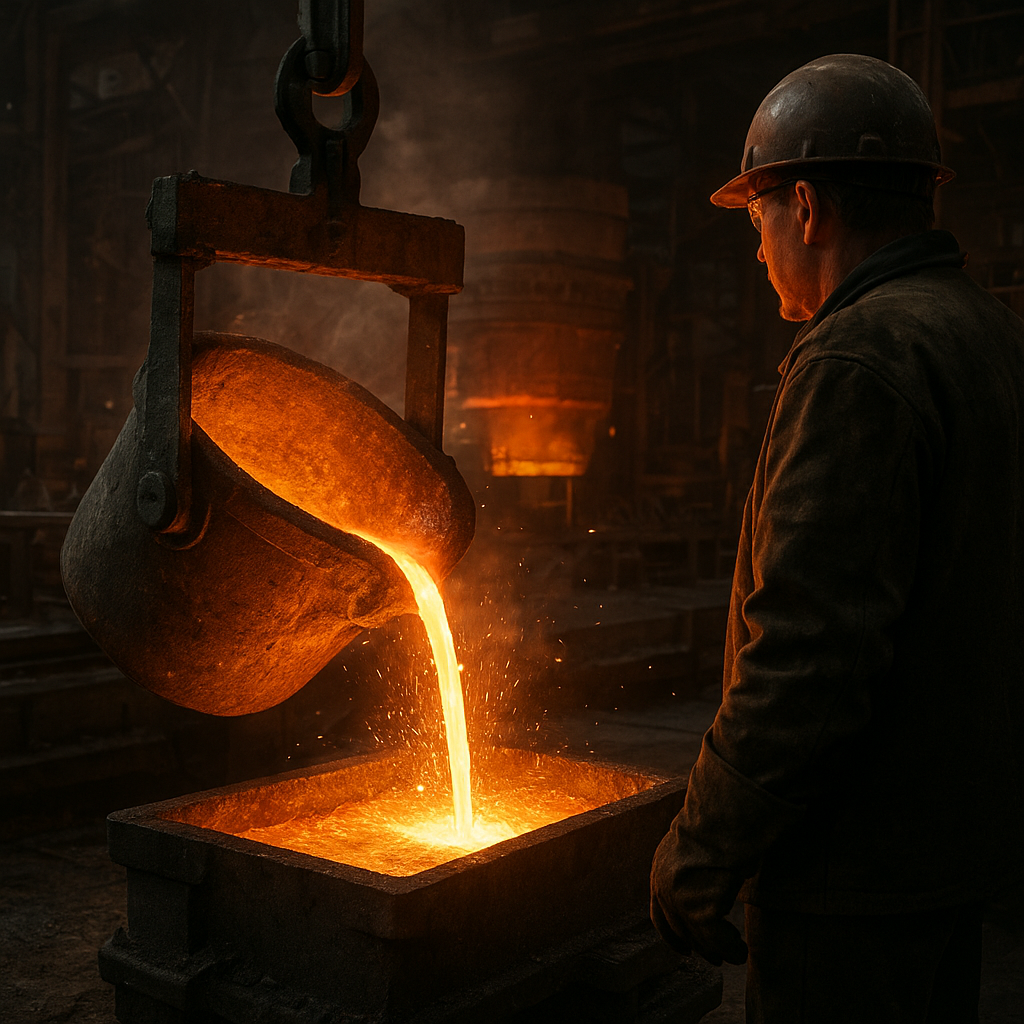Wytwarzanie i obróbka surówki żelaza