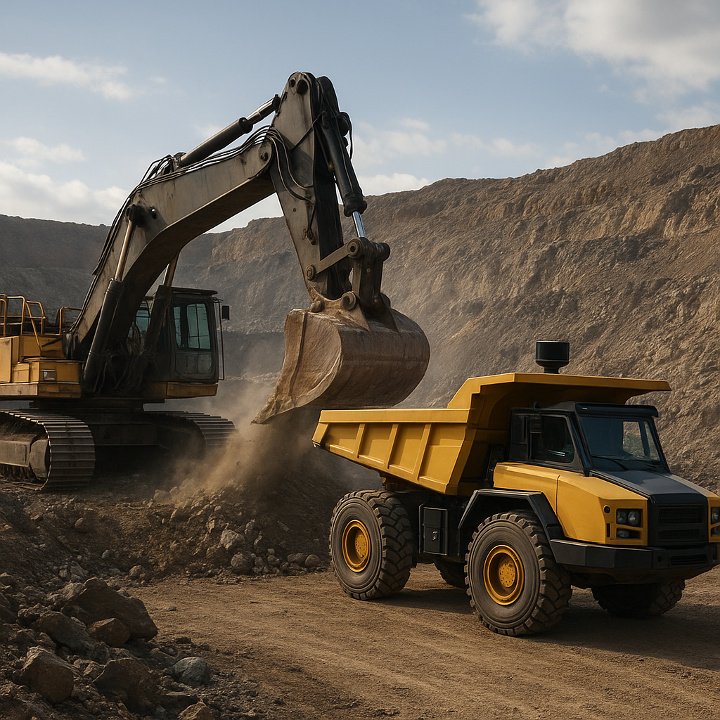 Robotyzacja maszyn górniczych