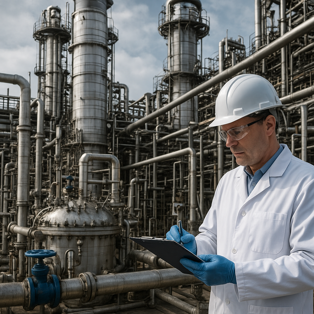 Optymalizacja reakcji chemicznych w skali przemysłowej