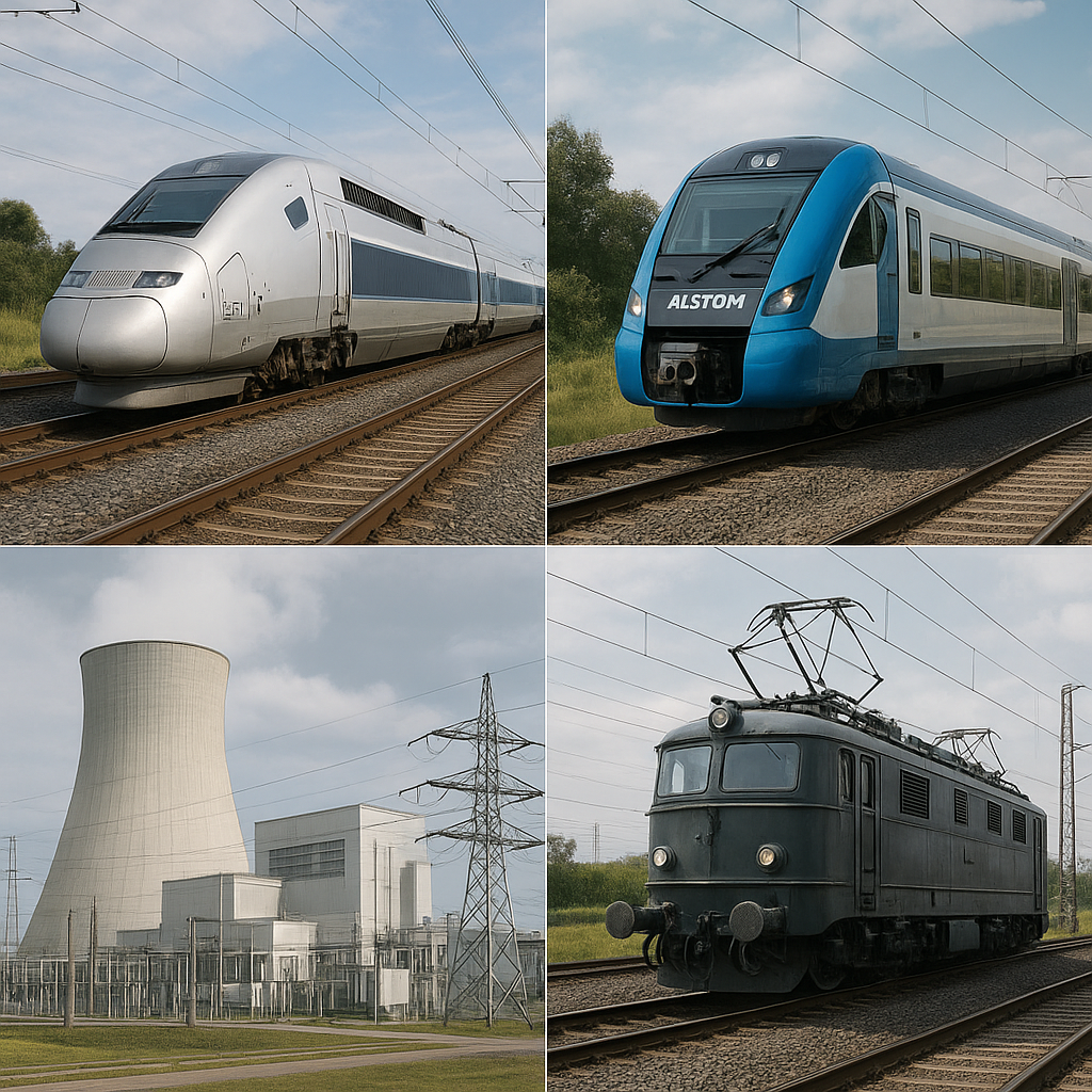 Historia firmy Alstom – transport, energetyka