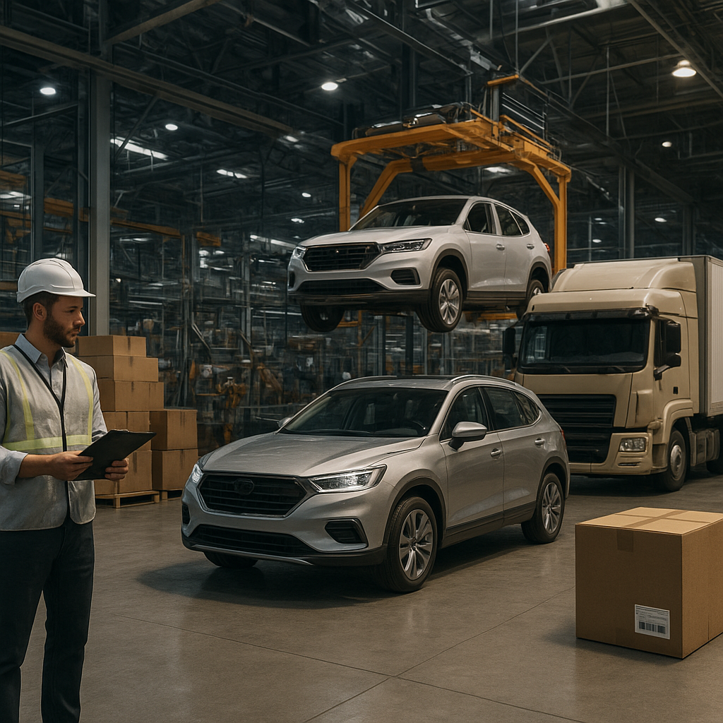 Rozwój logistyki w przemyśle motoryzacyjnym