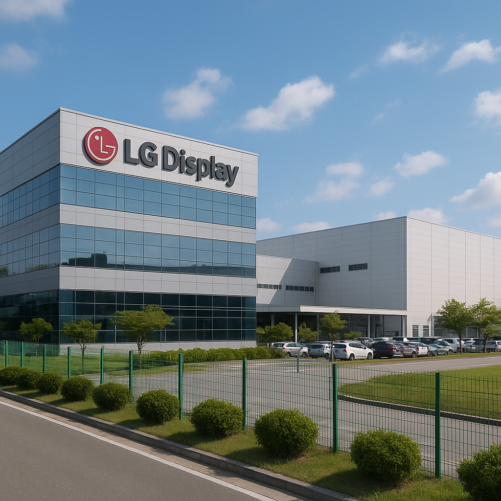 LG Display Factory – Paju – Korea Południowa