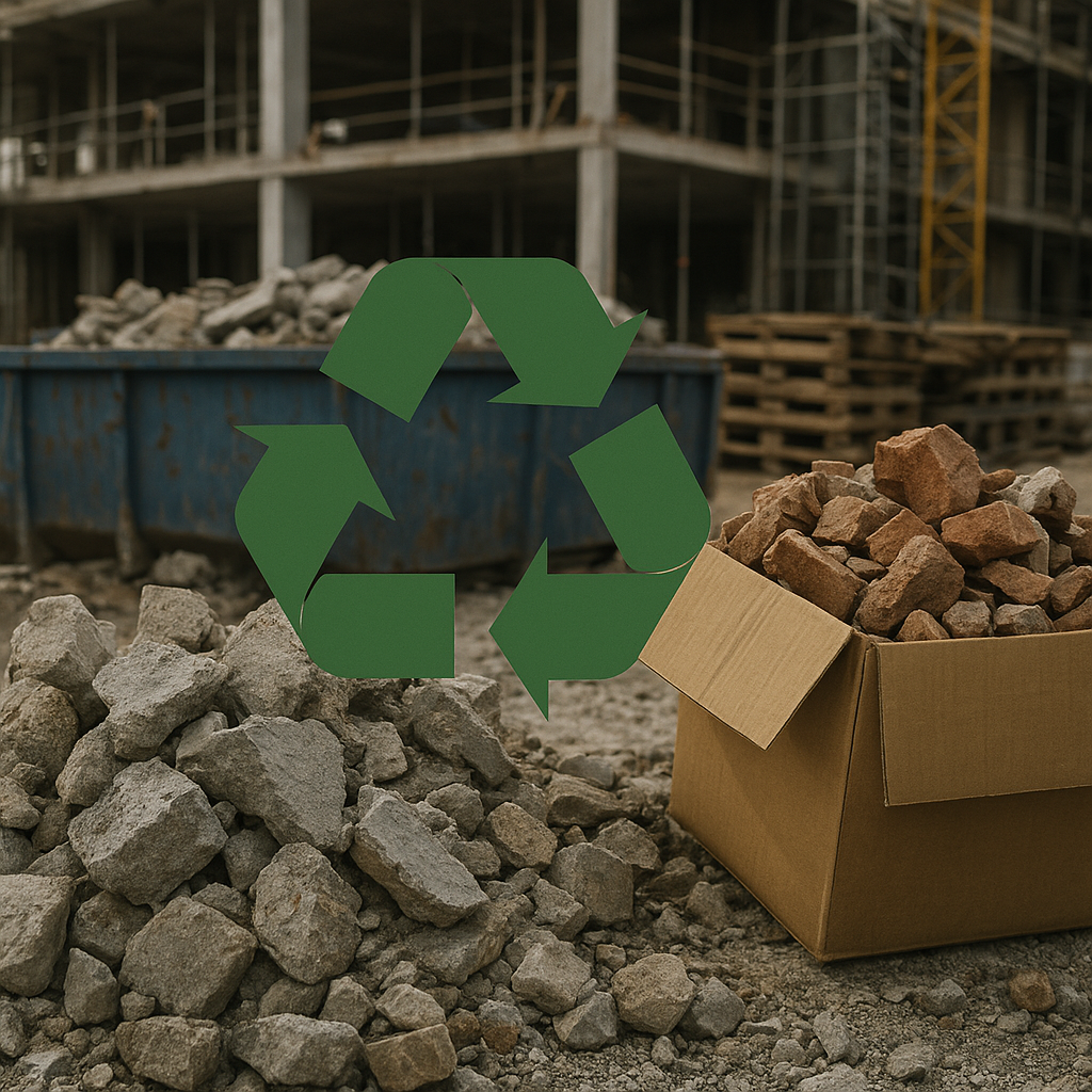 Recykling materiałów budowlanych – potencjał i bariery