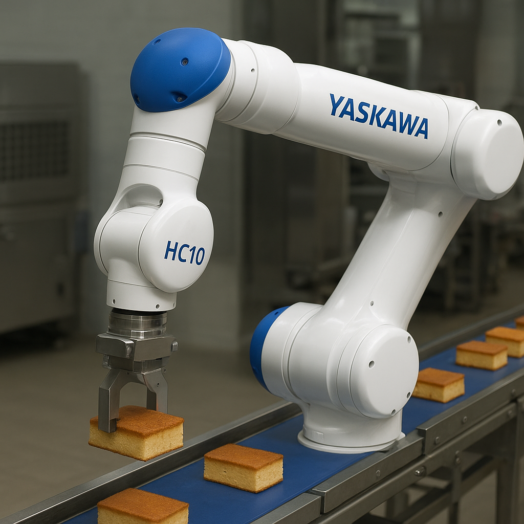 Motoman HC10 – YASKAWA – przemysł spożywczy – robot