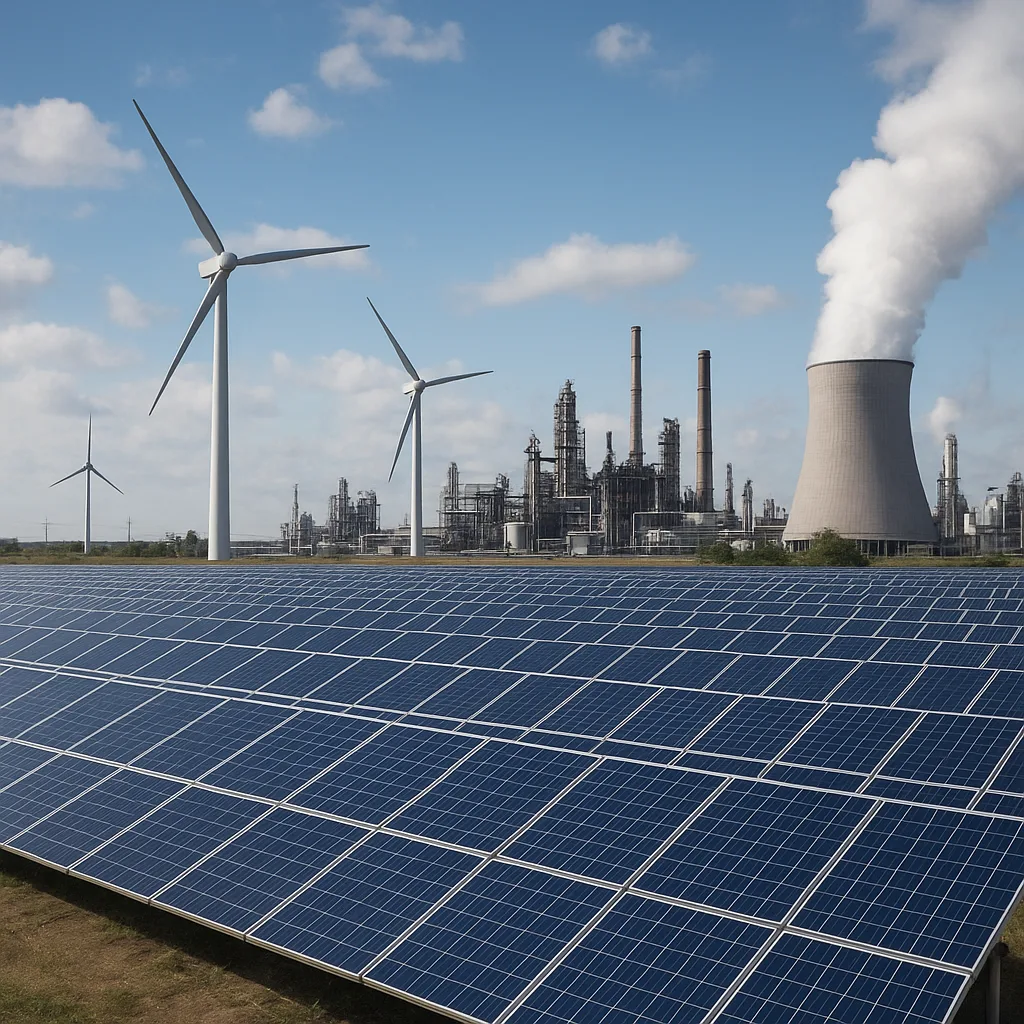 Największe zakłady produkcji energii odnawialnej