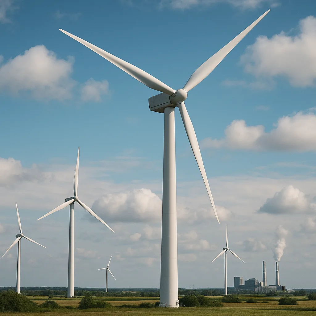 Turbiny wiatrowe o dużej mocy – kierunki rozwoju