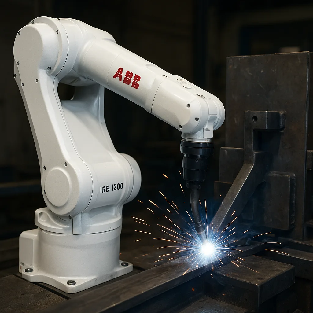 IRB 1200 – ABB – przemysł metalowy – robot
