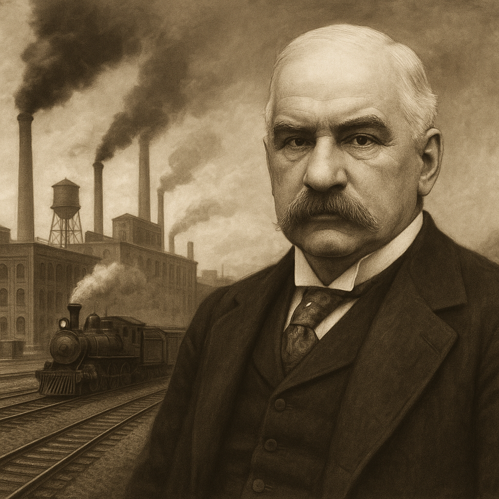 J.P. Morgan – finansowanie przemysłu i kolej
