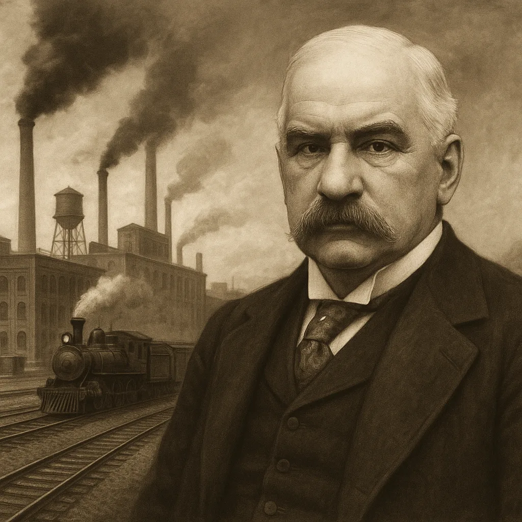 J.P. Morgan – finansowanie przemysłu i kolej
