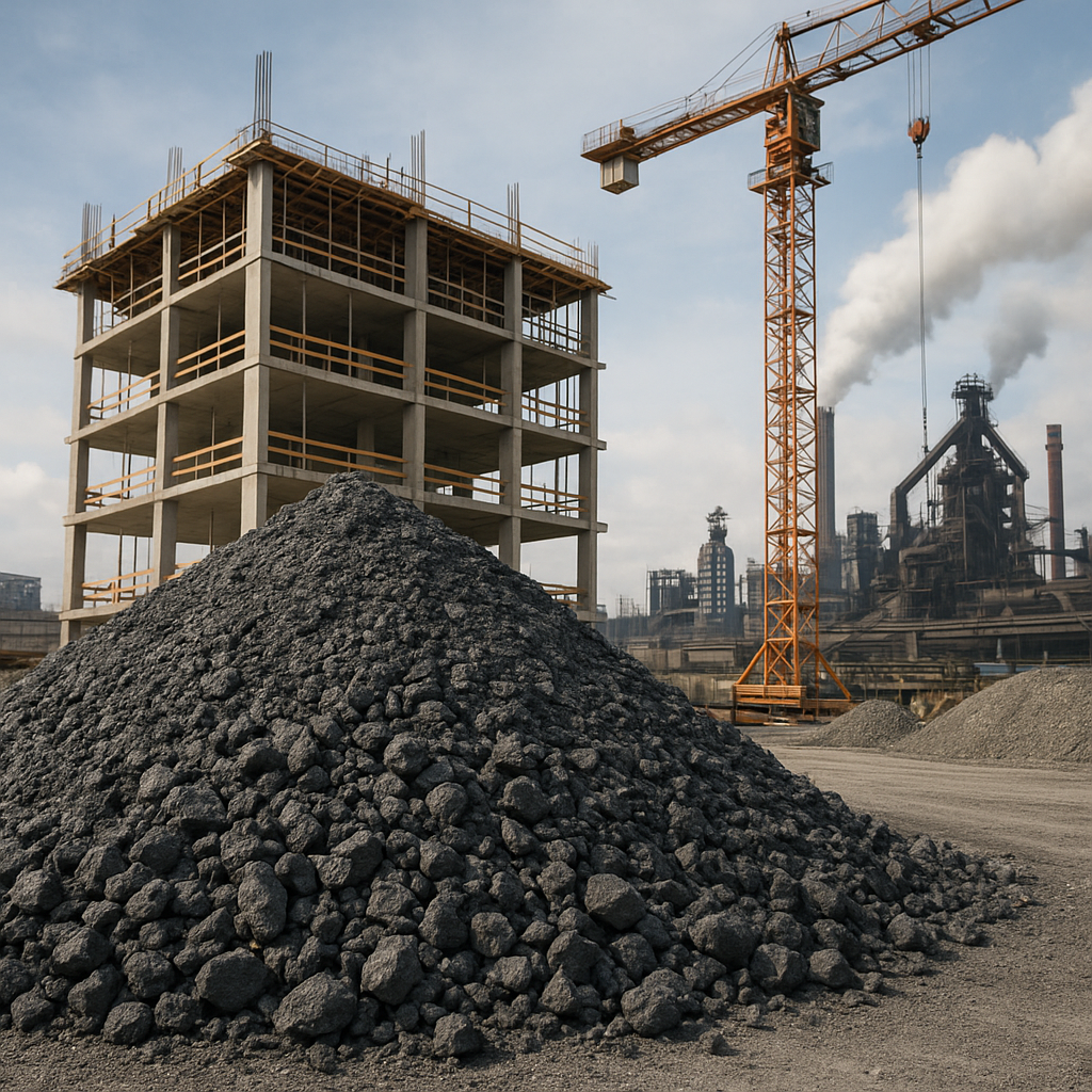 Zastosowanie żużli hutniczych w budownictwie