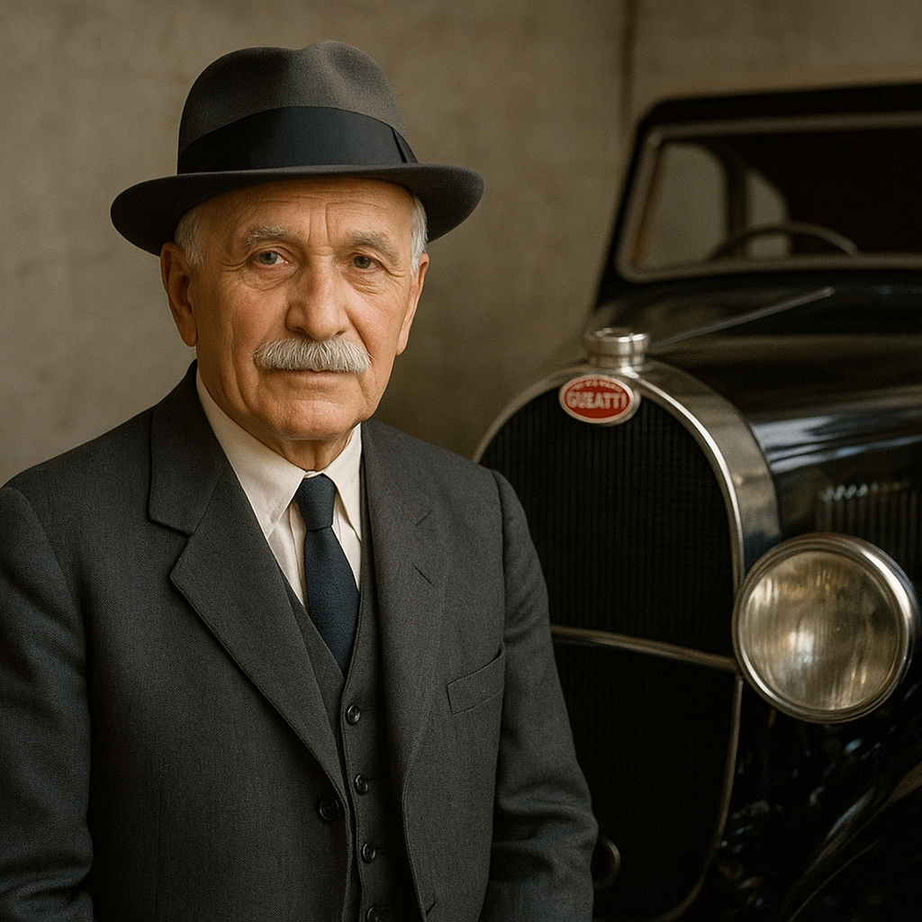 Ettore Bugatti – motoryzacja