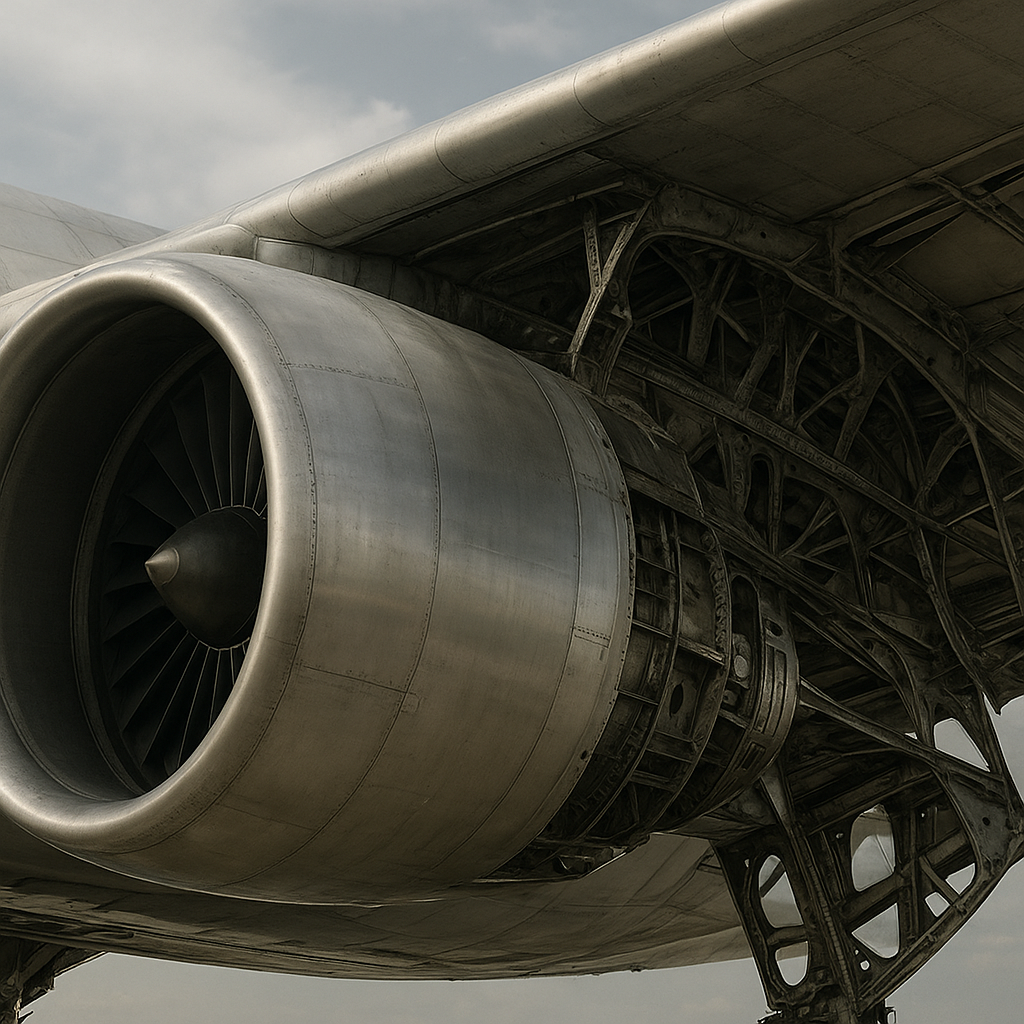 Zastosowanie tytanu w strukturach lotniczych