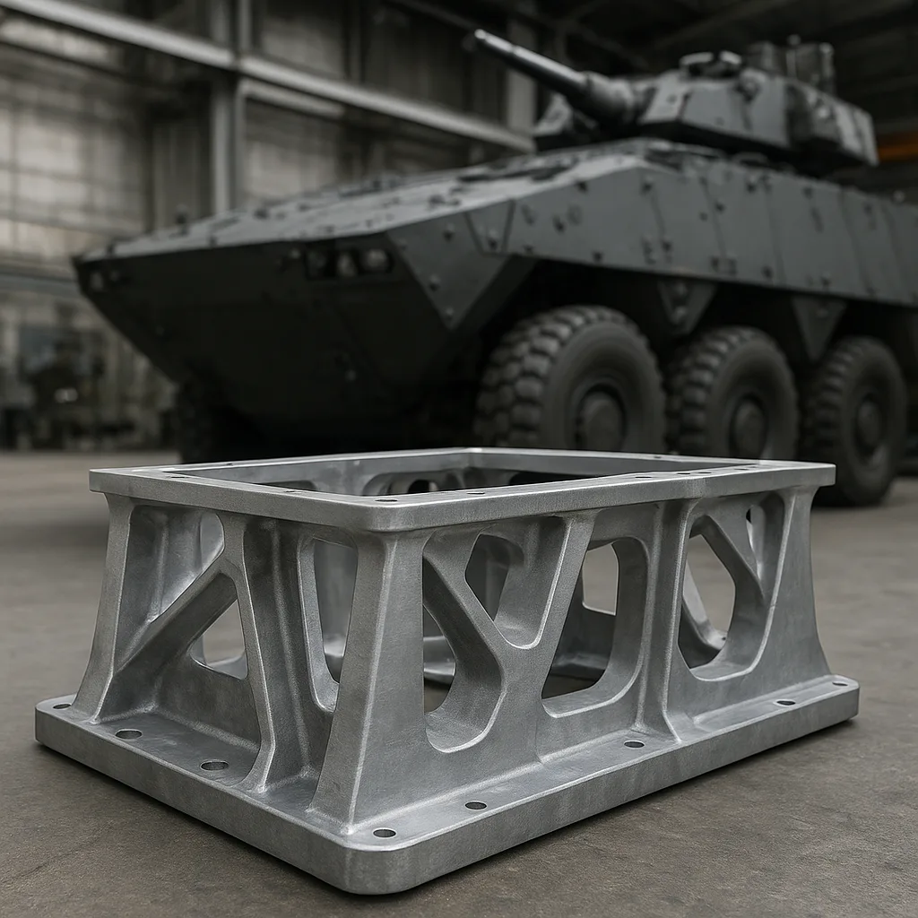 Wysokowytrzymałe stopy aluminium w konstrukcjach pancernych