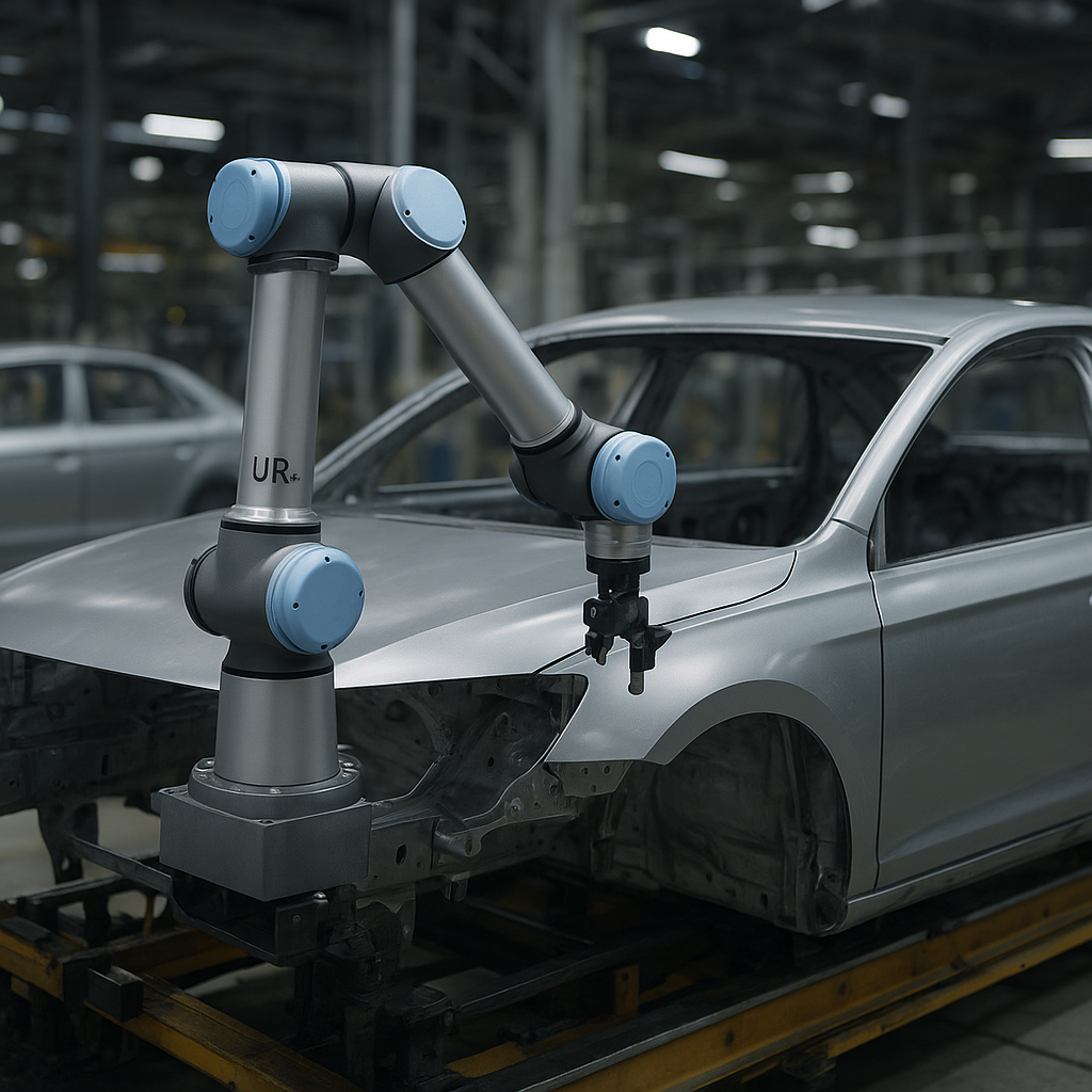 UR16e – Universal Robots – przemysł motoryzacyjny – robot