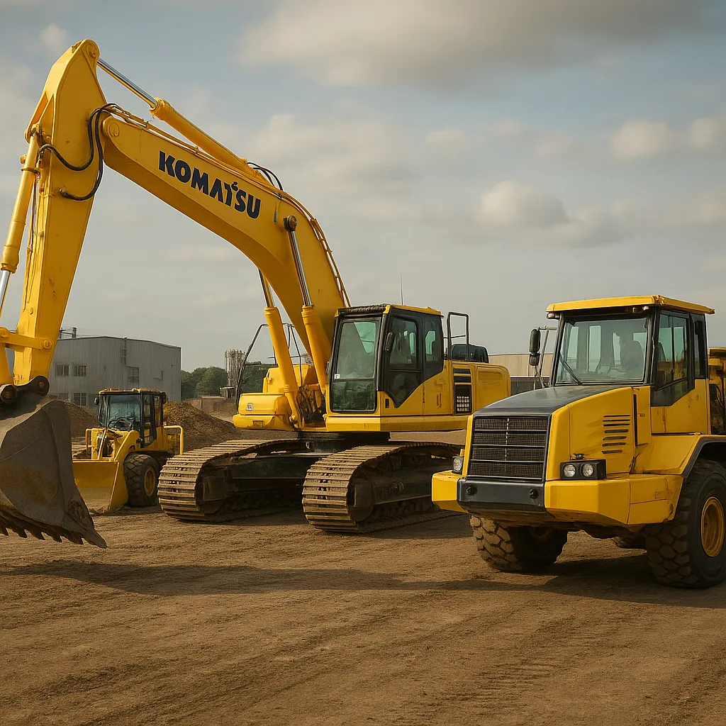 Historia firmy Komatsu – maszyny budowlane