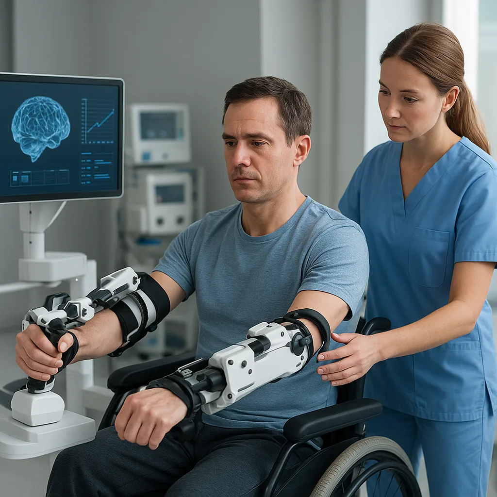 Technologie wspierające rehabilitację pacjentów neurologicznych