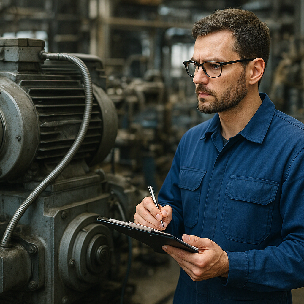 Analiza awaryjności maszyn w przemyśle