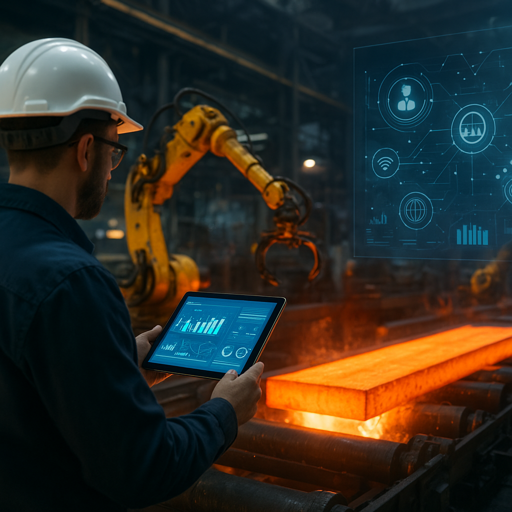 Cyfryzacja i Przemysł 4.0 w hutnictwie