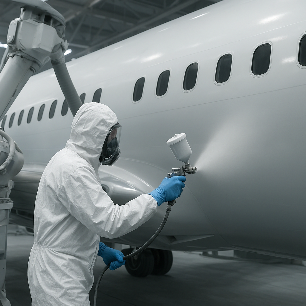 Nowoczesne technologie lakiernicze w lotnictwie