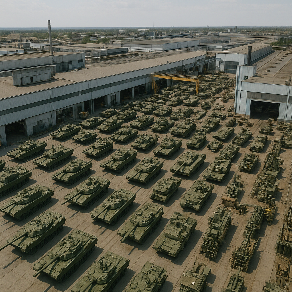 Największe zakłady produkcji wojskowej