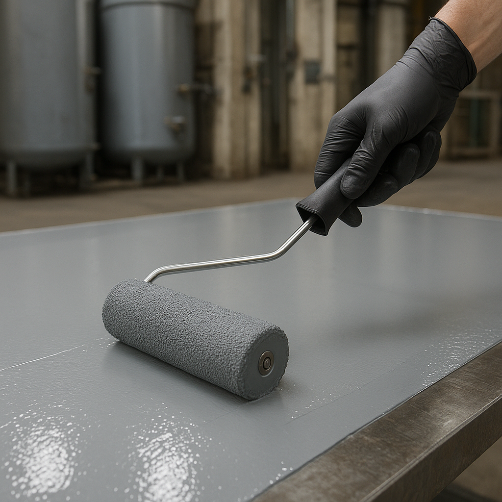 Farba epoksydowa – powłoka – zastosowanie w przemyśle