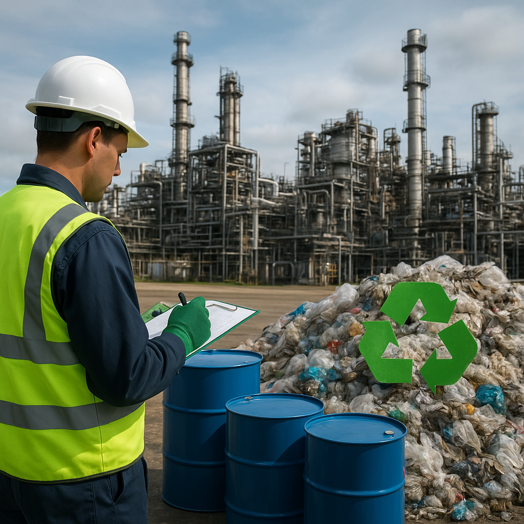 Strategie ograniczania odpadów w produkcji chemicznej