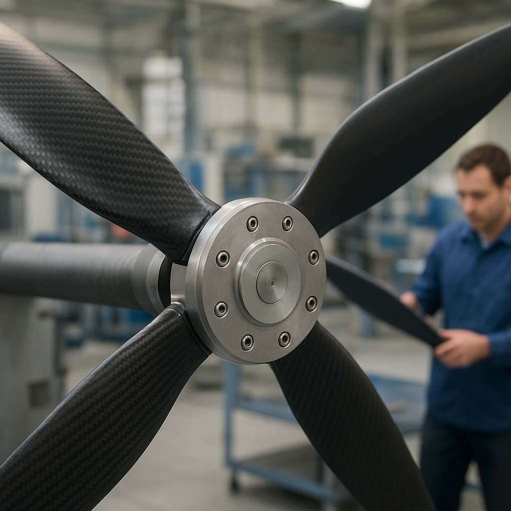 Materiały kompozytowe w produkcji śmigieł