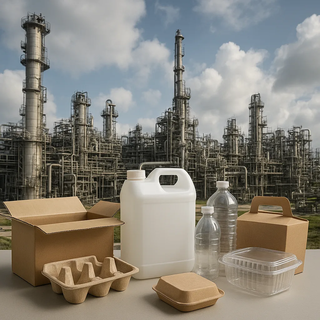 Petrochemia a przemysł opakowaniowy
