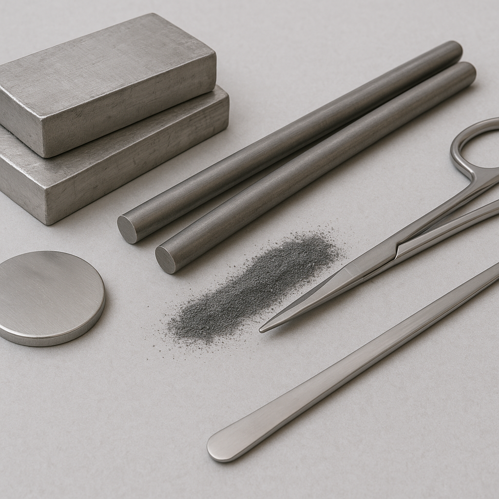 Materiały wykorzystywane do produkcji narzędzi chirurgicznych