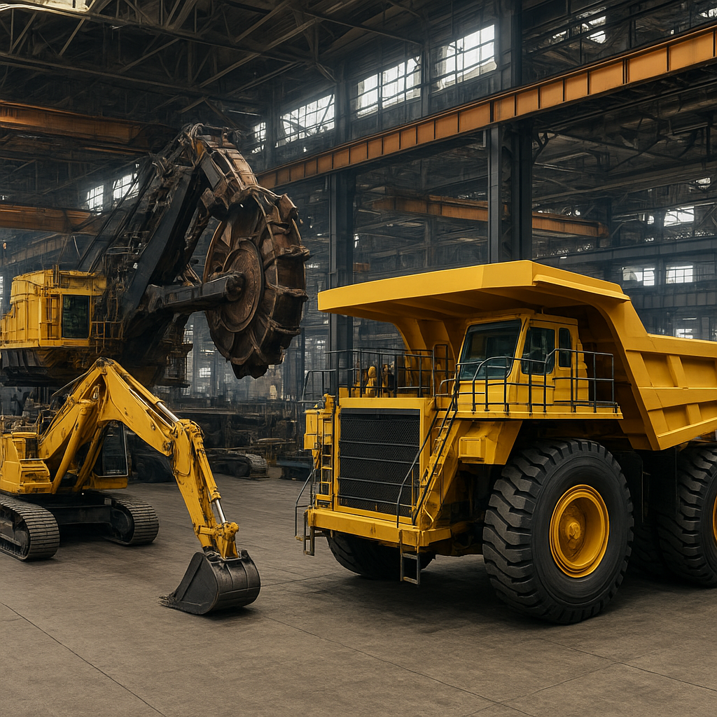 Największe fabryki sprzętu górniczego