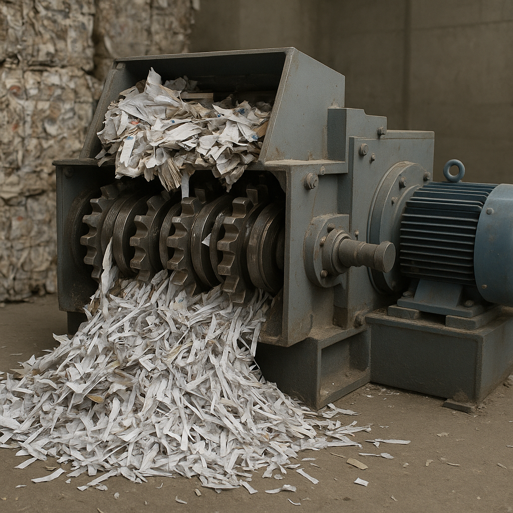 Budowa i działanie rozdrabniaczy do makulatury