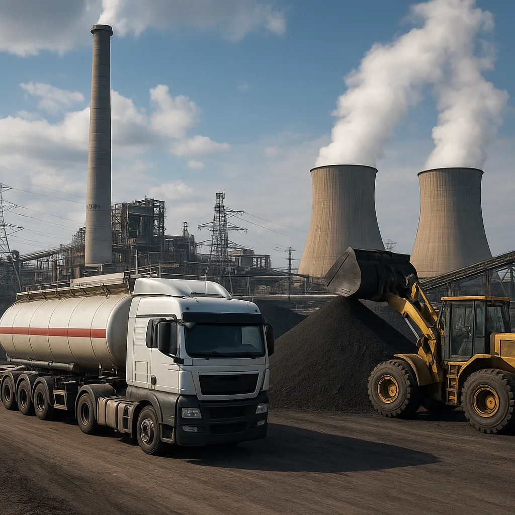 Logistyka transportu paliw stałych w energetyce