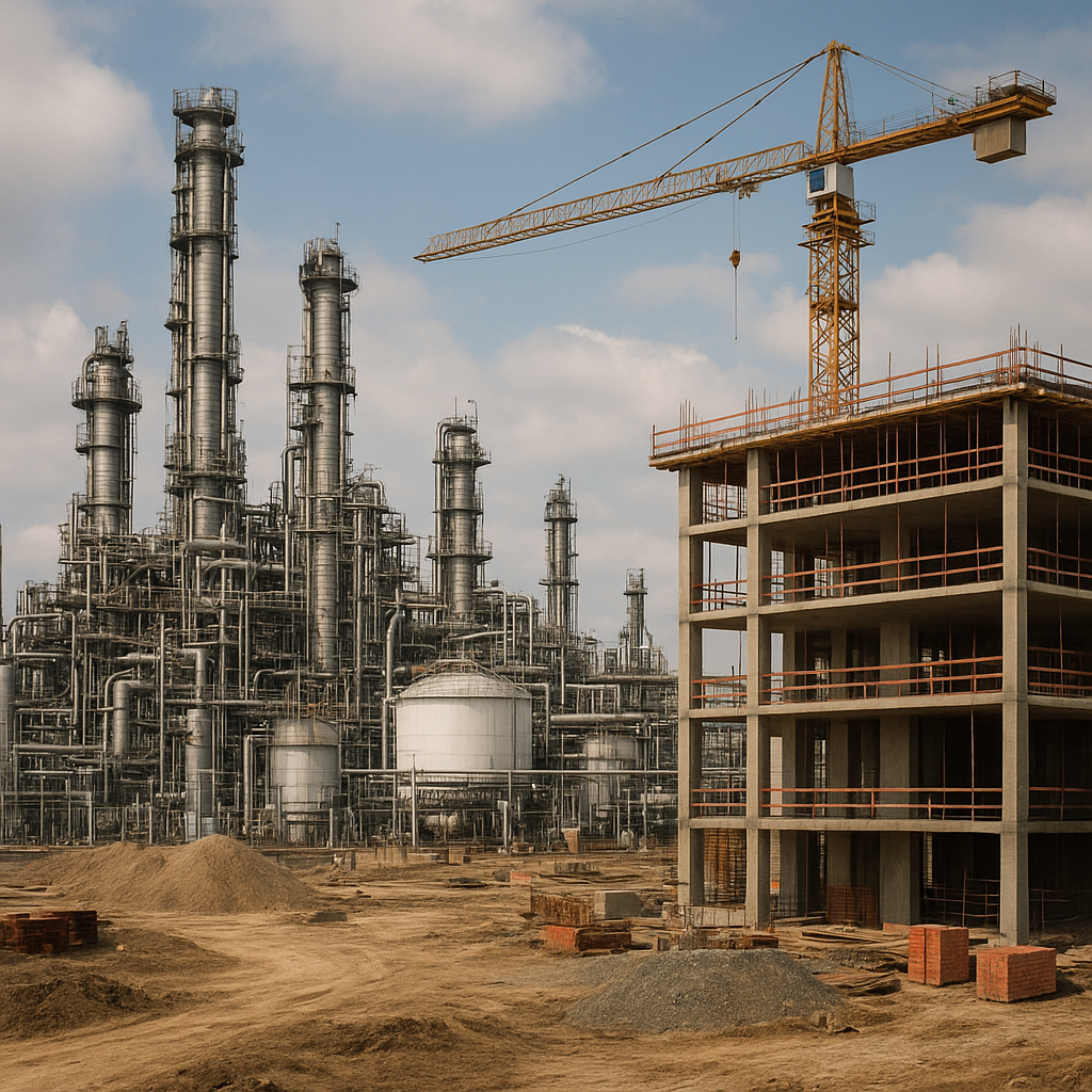 Petrochemia w budownictwie