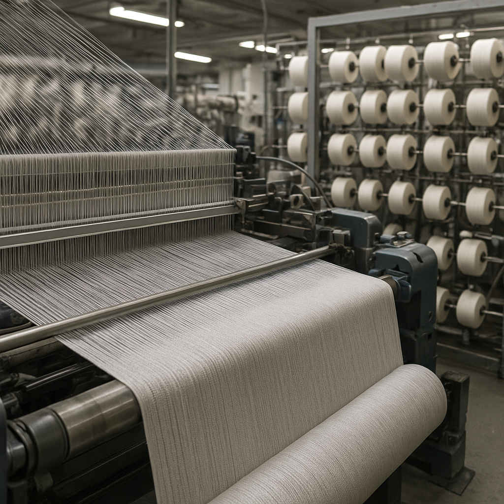 Nowoczesne techniki tkania i przędzenia