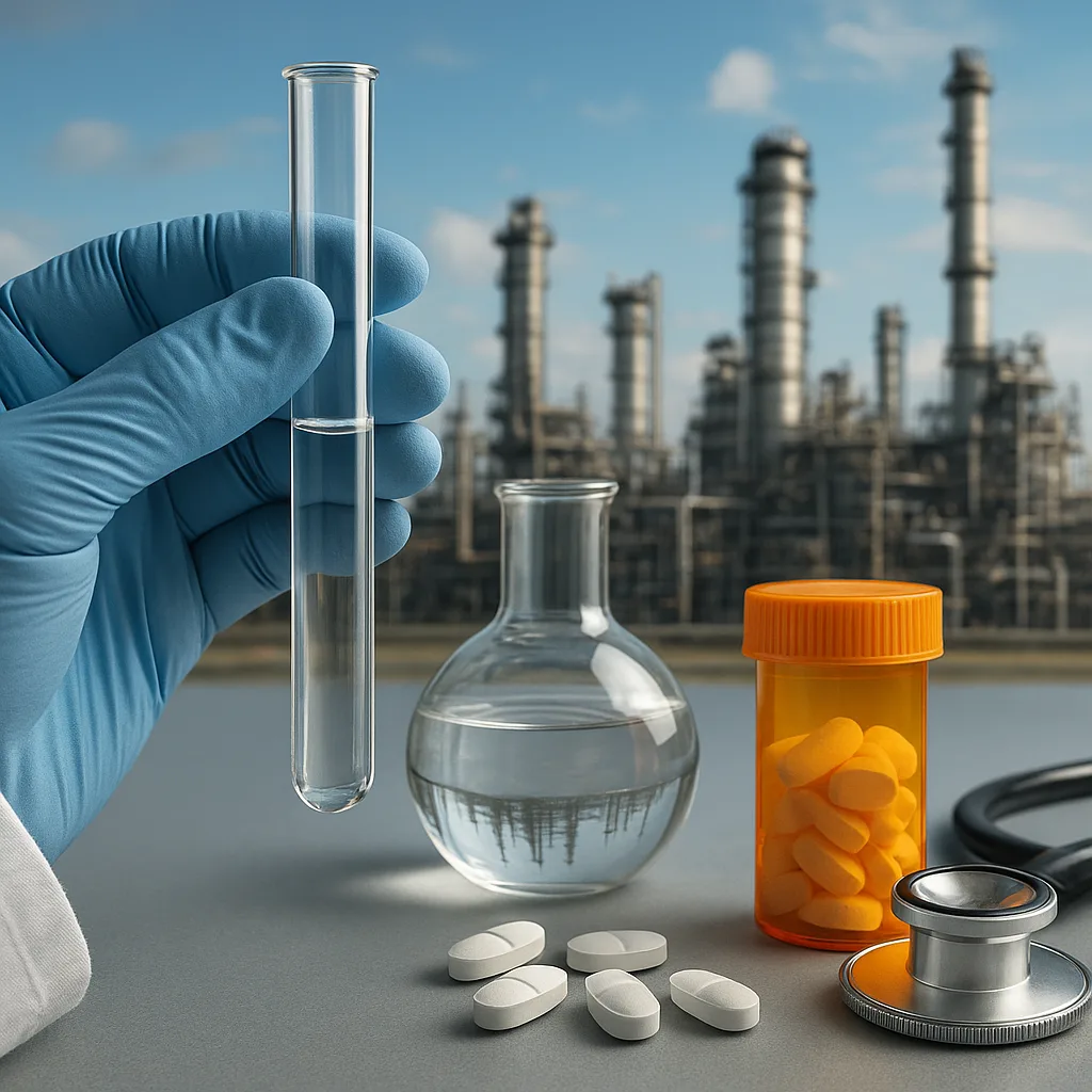 Rola petrochemii w medycynie