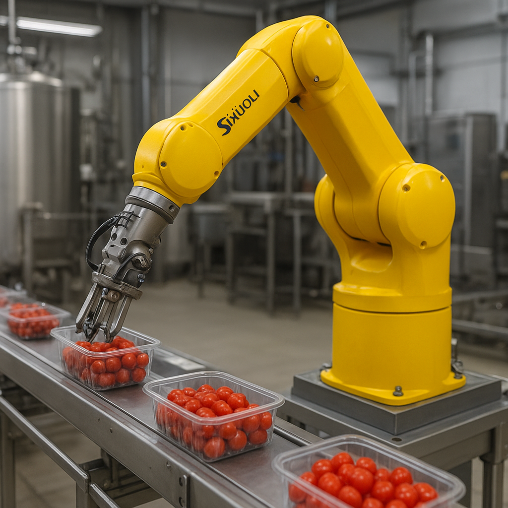 RX160 – Stäubli – przemysł spożywczy – robot