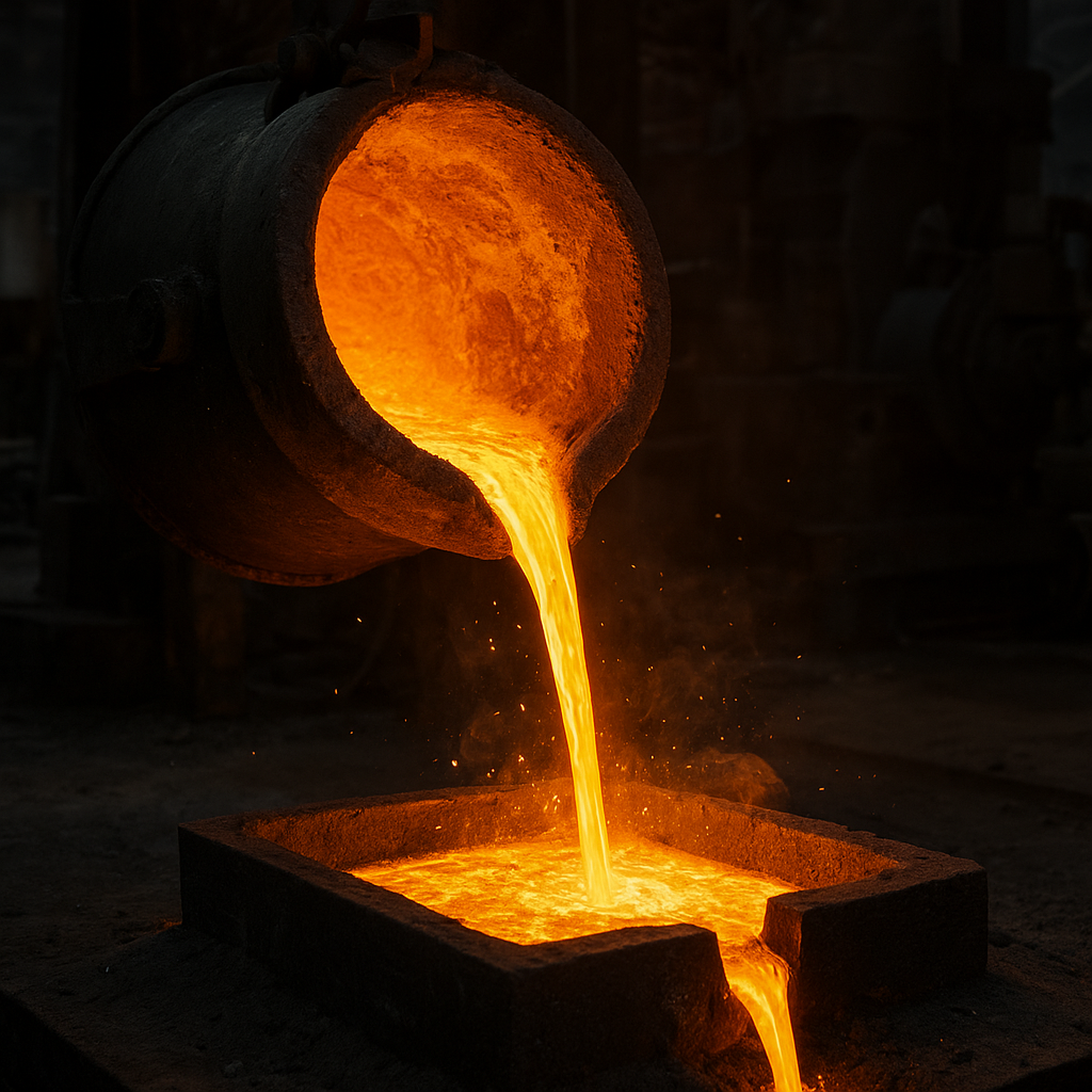 Wpływ temperatury ciekłej stali na jakość odlewów