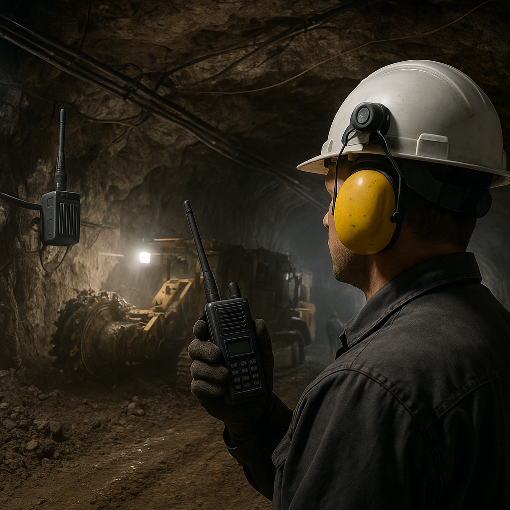 Systemy łączności w kopalniach podziemnych